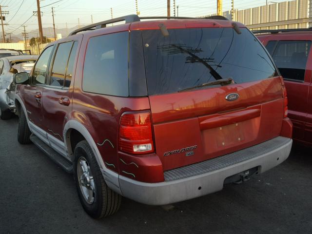 1FMZU63E12ZB95283 - 2002 FORD EXPLORER X RED photo 3