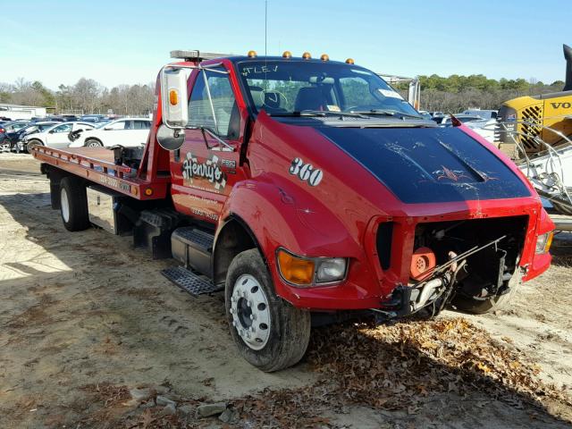 3FRWF6FC6BV421411 - 2011 FORD F650 SUPER RED photo 1