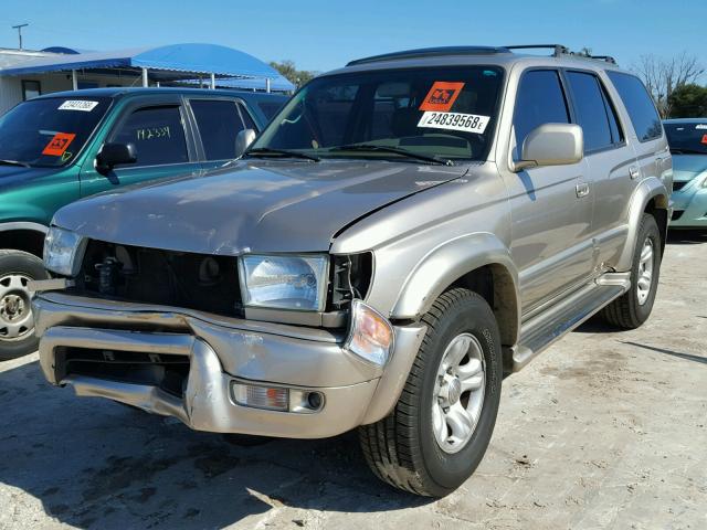 JT3GN87R720230399 - 2002 TOYOTA 4RUNNER LI TAN photo 2