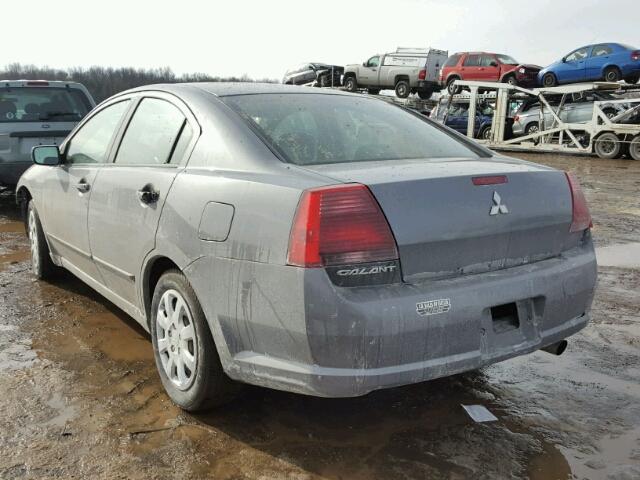 4A3AB36F46E065227 - 2006 MITSUBISHI GALANT ES GRAY photo 3