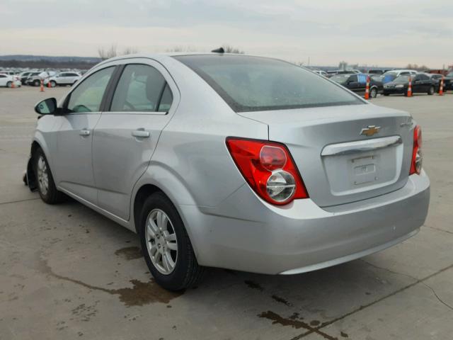 1G1JC5SH2D4174266 - 2013 CHEVROLET SONIC LT SILVER photo 3