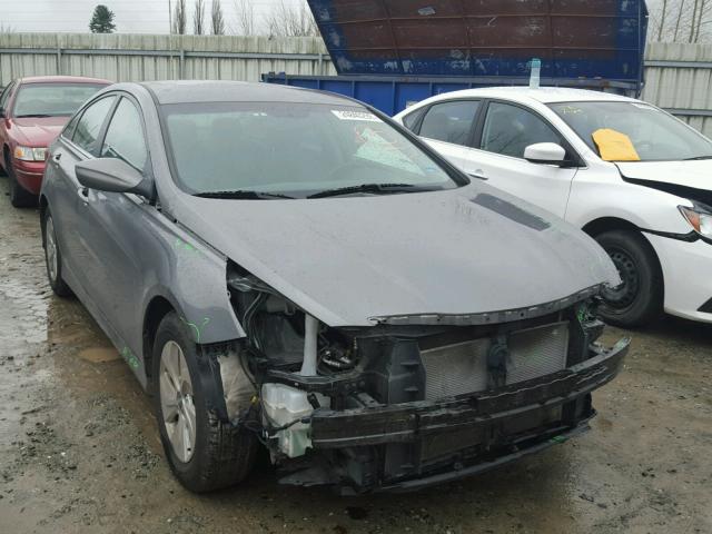 5NPEB4AC1EH822512 - 2014 HYUNDAI SONATA GLS GRAY photo 1