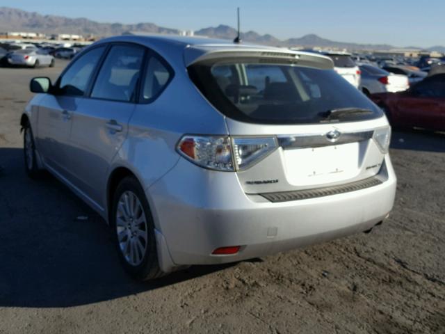 JF1GH61648H802681 - 2008 SUBARU IMPREZA 2. SILVER photo 3