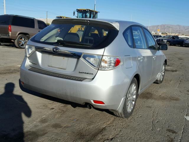 JF1GH61648H802681 - 2008 SUBARU IMPREZA 2. SILVER photo 4