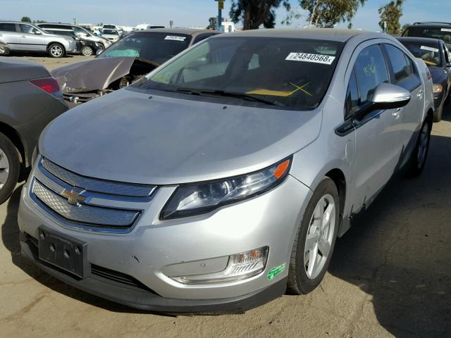 1G1RH6E46DU140544 - 2013 CHEVROLET VOLT SILVER photo 2