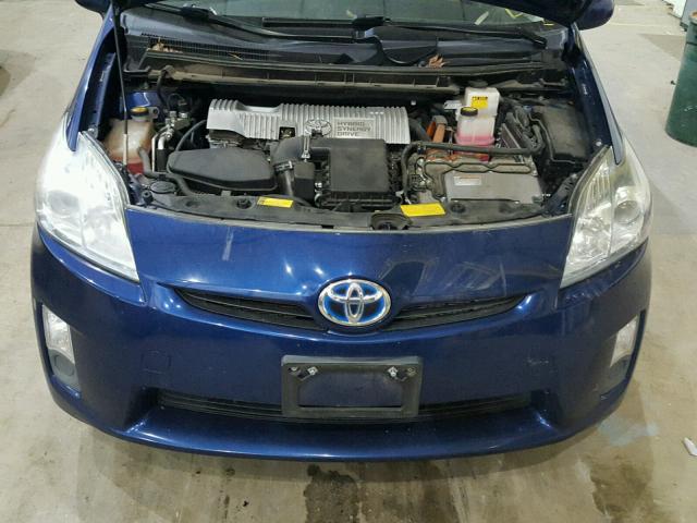 JTDKN3DU0B1397702 - 2011 TOYOTA PRIUS BLUE photo 7