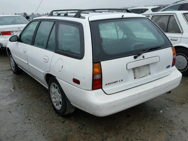 3FALP15P6VR124534 - 1997 FORD ESCORT LX WHITE photo 3