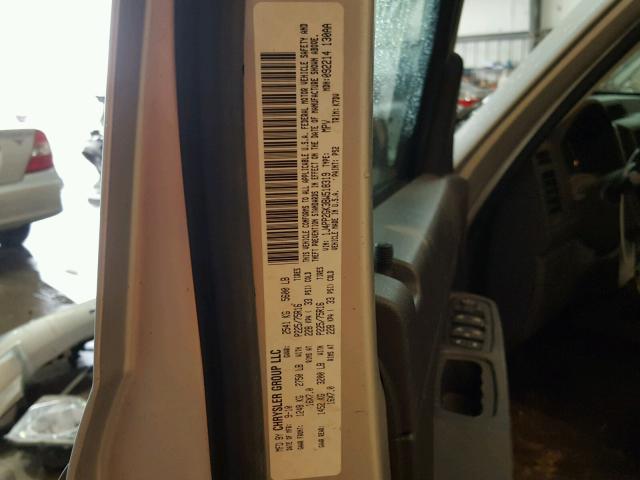 1J4PP2GK3BW518319 - 2011 JEEP LIBERTY SP SILVER photo 10