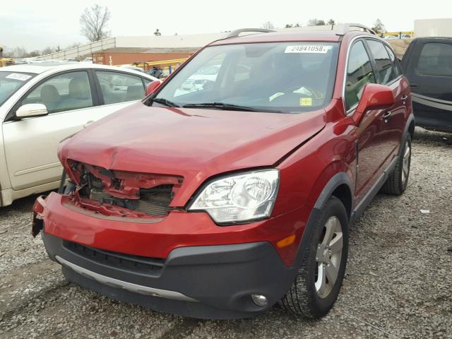 3GNAL2EK9CS591791 - 2012 CHEVROLET CAPTIVA SP RED photo 2