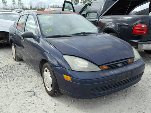 1FAFP33P83W118966 - 2003 FORD FOCUS LX BLUE photo 1