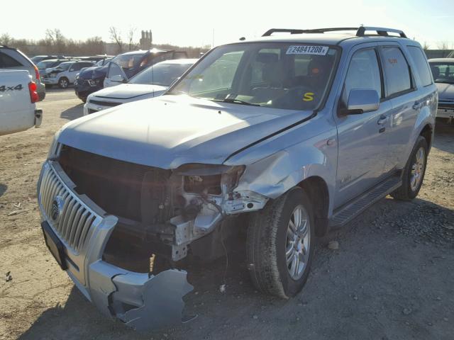 4M2CU97198KJ27778 - 2008 MERCURY MARINER PR BLUE photo 2