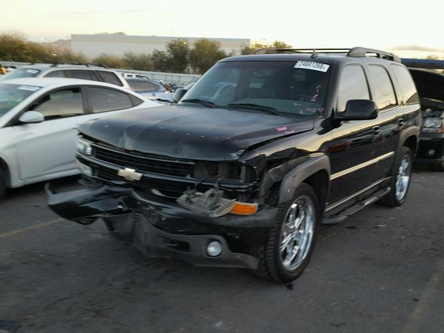 1GNEC13Z96R146342 - 2006 CHEVROLET TAHOE C150 BLACK photo 2