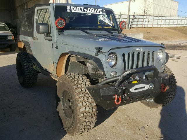 1C4AJWAG4FL559042 - 2015 JEEP WRANGLER S Boz foto 1