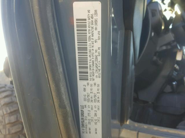 1C4AJWAG4FL559042 - 2015 JEEP WRANGLER S Boz foto 10