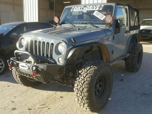 1C4AJWAG4FL559042 - 2015 JEEP WRANGLER S Boz foto 2