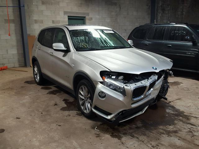 5UXWX9C5XD0A13153 - 2013 BMW X3 XDRIVE2 SILVER photo 1