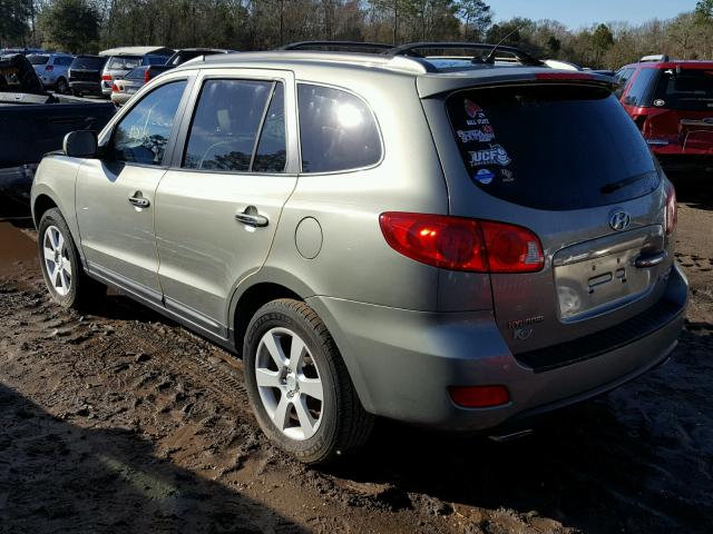 5NMSH13E59H238227 - 2009 HYUNDAI SANTA FE S GREEN photo 3