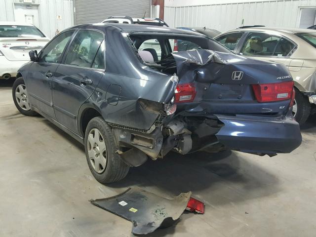 3HGCM56445G701198 - 2005 HONDA ACCORD LX GRAY photo 3