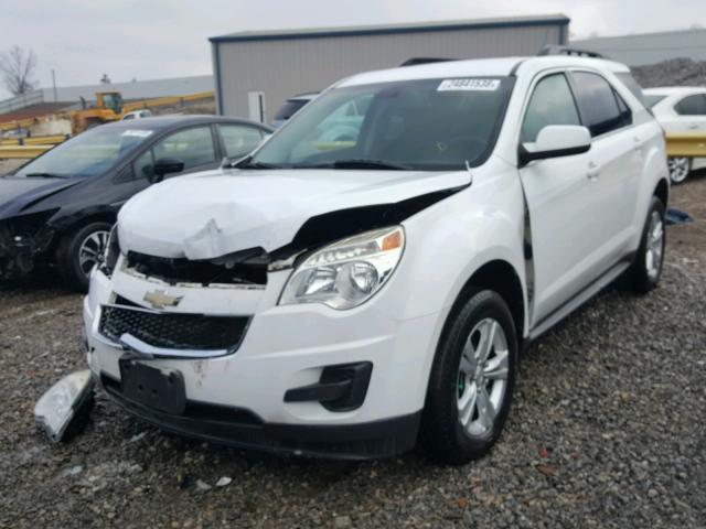 2CNALDEC8B6224161 - 2011 CHEVROLET EQUINOX LT WHITE photo 2