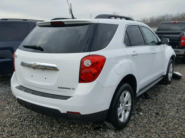 2CNALDEC8B6224161 - 2011 CHEVROLET EQUINOX LT WHITE photo 4