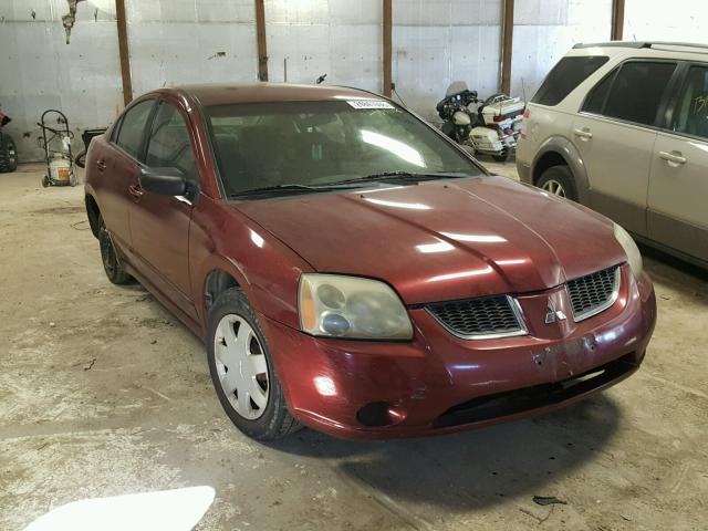 4A3AB36F24E123252 - 2004 MITSUBISHI GALANT ES MAROON photo 1