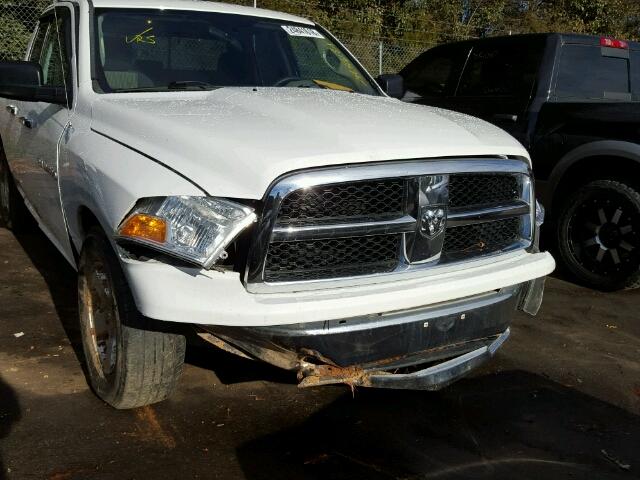 1D7RB1GP8BS674212 - 2011 DODGE RAM 1500 WHITE photo 9