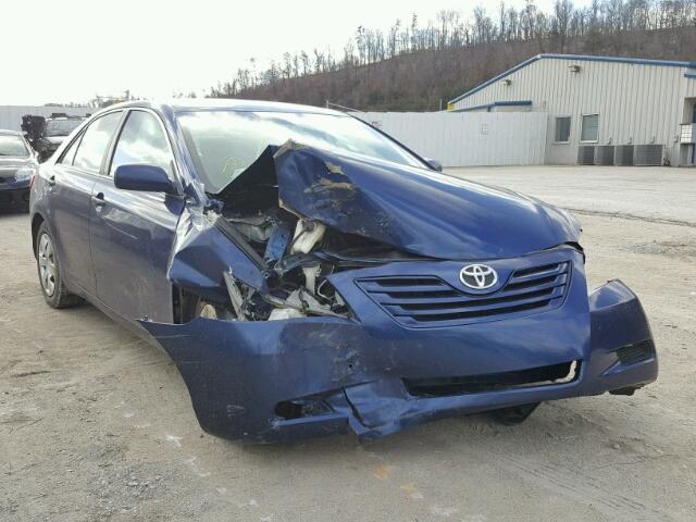 4T1BE46K69U309144 - 2009 TOYOTA CAMRY BASE BLUE photo 1