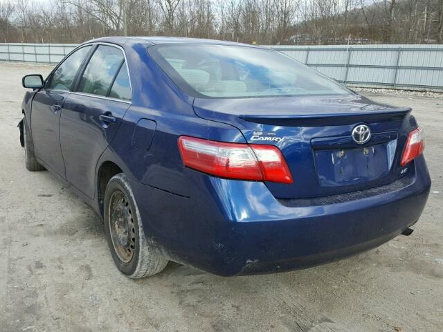 4T1BE46K69U309144 - 2009 TOYOTA CAMRY BASE BLUE photo 3