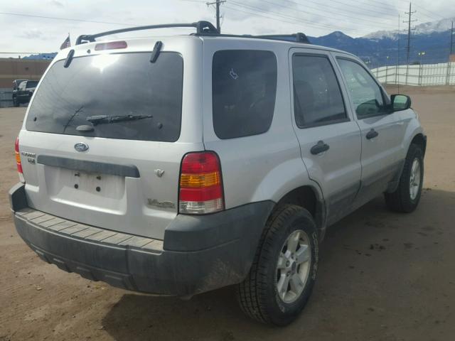 1FMYU93166KD35904 - 2006 FORD ESCAPE XLT SILVER photo 4