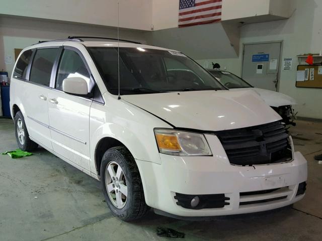 2D4RN5D17AR484218 - 2010 DODGE GRAND CARA WHITE photo 1