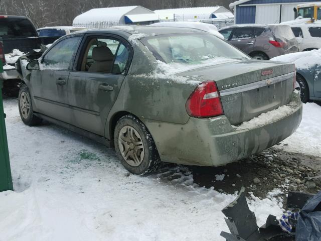 1G1ZS52F35F329336 - 2005 CHEVROLET MALIBU GREEN photo 3