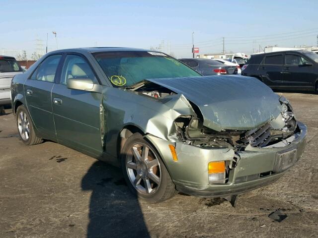 1G6DM577X40160188 - 2004 CADILLAC CTS GREEN photo 1