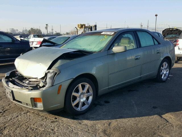 1G6DM577X40160188 - 2004 CADILLAC CTS GREEN photo 2