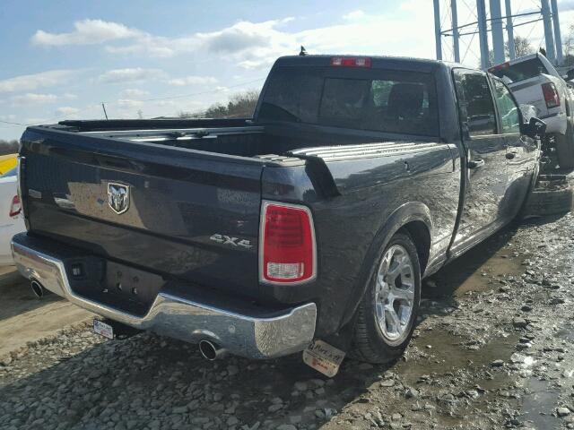 1C6RR7VTXHS740090 - 2017 RAM 1500 LARAM GRAY photo 4