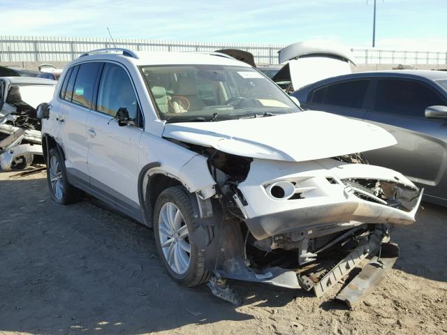 WVGAV7AX5AW503589 - 2010 VOLKSWAGEN TIGUAN S WHITE photo 1