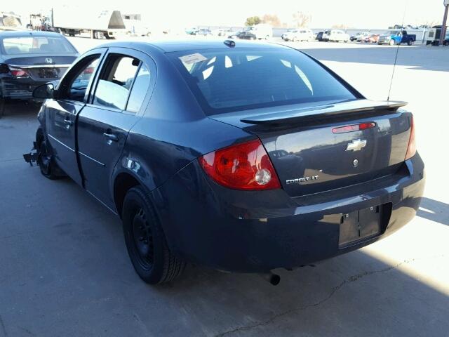 1G1AT58H297202225 - 2009 CHEVROLET COBALT LT GRAY photo 3