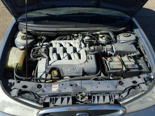 1FAFP66L2XK148567 - 1999 FORD CONTOUR SE BLUE photo 7