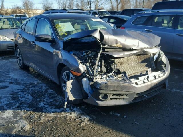 19XFC1F31HE205922 - 2017 HONDA CIVIC EX ნაცრისფერი ფოტო 1