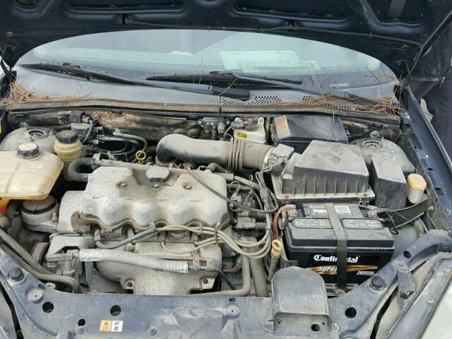 1FAFP33P63W118965 - 2003 FORD FOCUS LX BLUE photo 7