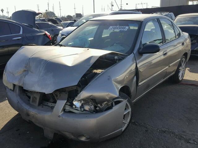 3N1CB51D54L484264 - 2004 NISSAN SENTRA 1.8 TAN photo 2