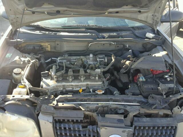 3N1CB51D54L484264 - 2004 NISSAN SENTRA 1.8 TAN photo 7