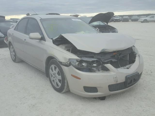 1YVHP80CX75M39107 - 2007 MAZDA 6 I TAN photo 1