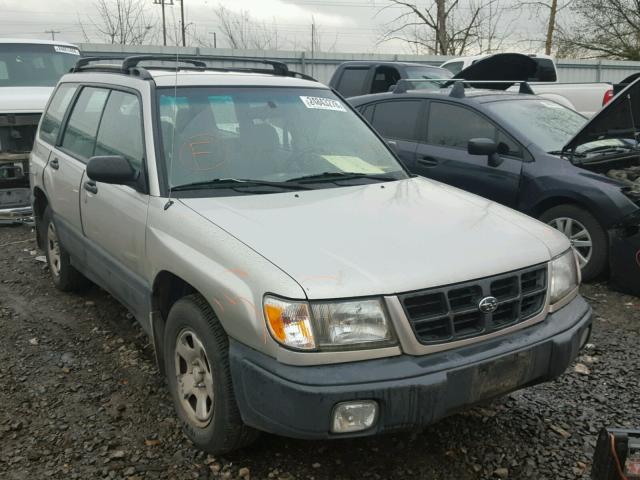 JF1SF6354YH704092 - 2000 SUBARU FORESTER L GRAY photo 1