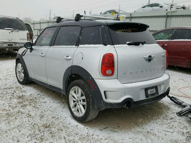 WMWZC3C59EWP25783 - 2014 MINI COOPER S C SILVER photo 3