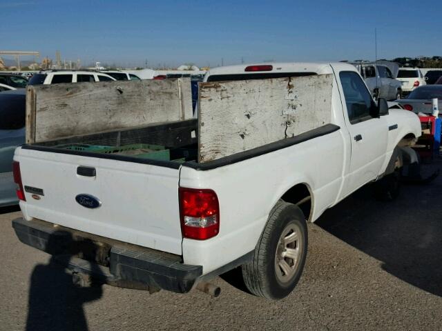 1FTKR1AD4BPA31493 - 2011 FORD RANGER WHITE photo 4