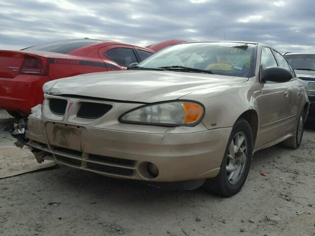 1G2NF52E04M700226 - 2004 PONTIAC GRAND AM S GOLD photo 2