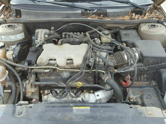 1G2NF52E04M700226 - 2004 PONTIAC GRAND AM S GOLD photo 7