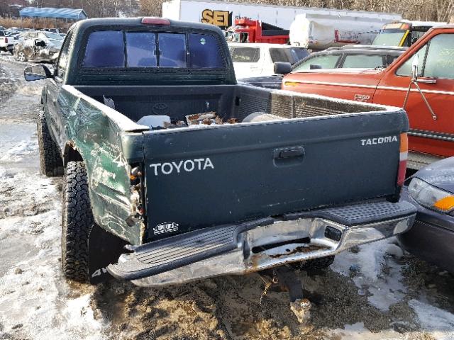 4TAPM62N7XZ488685 - 1999 TOYOTA TACOMA GREEN photo 3