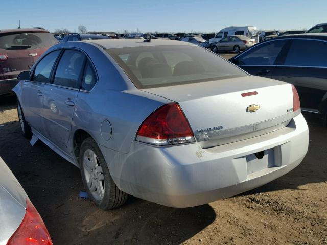 2G1WB5EK5B1323522 - 2011 CHEVROLET IMPALA LT SILVER photo 3