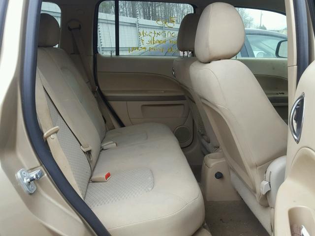 3GNDA13D78S607186 - 2008 CHEVROLET HHR LS GOLD photo 6